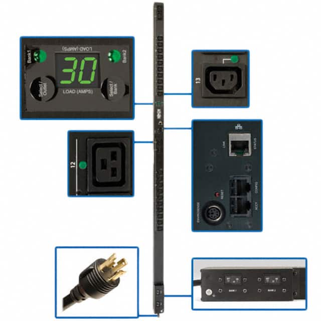 PDUMVR30HVNET Tripp Lite                                                                    PDU SWITCHED 208V 240V 30A 4 C19