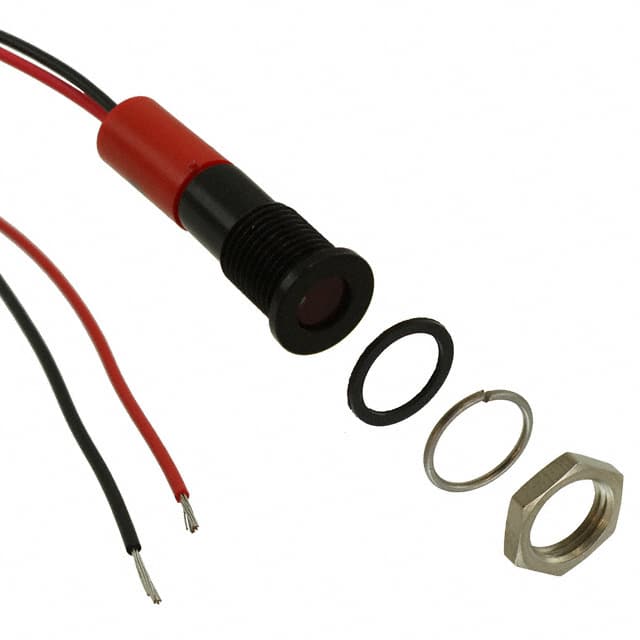 Q8F3BXXR24E APEM Inc.                                                                    LED PM INDICATOR FLUSH RED