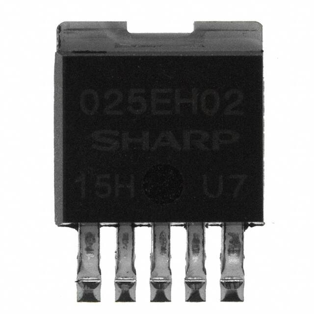 PQ025EH02ZZH Sharp Microelectronics                                                                    IC REG LINEAR 2.5V 2A TO263