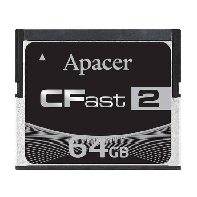 APCFA002GACAN-AT Apacer Memory America                                                                    MEMORY CARD CFAST 2GB SLC