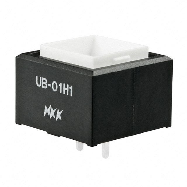 UB01KW035D NKK Switches                                                                    INDICATOR SQ BLACK HSNG AMB LED