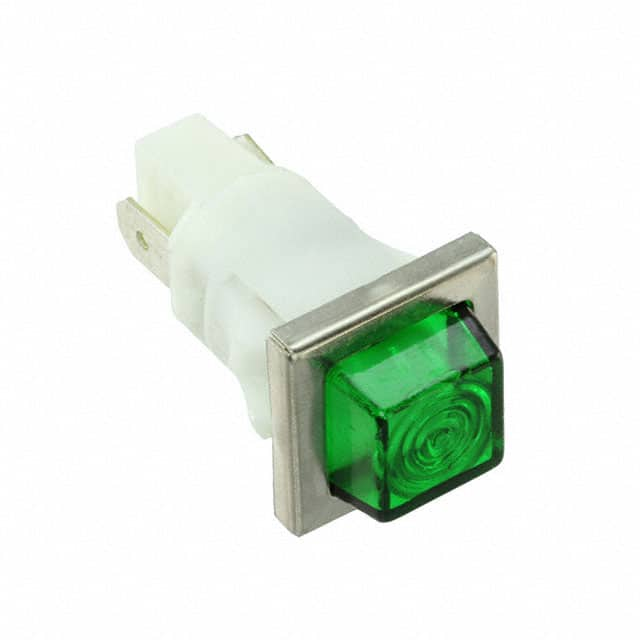 1052QN5 Visual Communications Company - VCC                                                                    LAMP NEON GREEN 120V PNL MNT