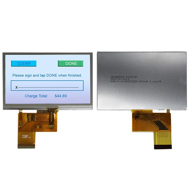 NHD-4.3-480272EF-ATXL#-T Newhaven Display Intl                                                                    LCD TFT 480X272 6 OCLK VIEW