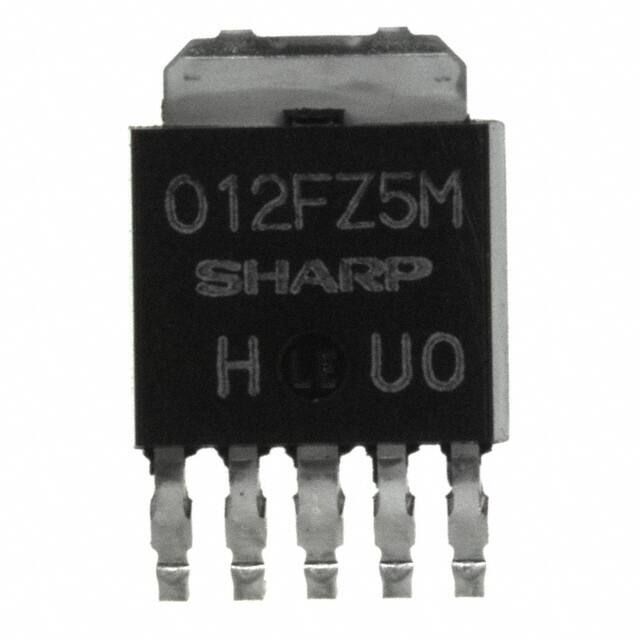 PQ012FZ5MZZH Sharp Microelectronics                                                                    IC REG LINEAR 1.2V 500MA SC63
