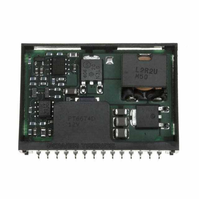 PT6674D Texas Instruments                                                                    REGULATOR 12V 2A 14PSIP HORZ