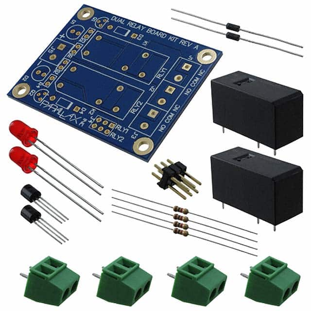 27114 Parallax Inc.                                                                    DUAL RELAY BOARD KIT