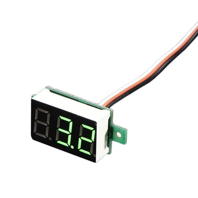 705 Adafruit Industries LLC                                                                    VOLTMETER 0-99.9VDC LED CHAS MT