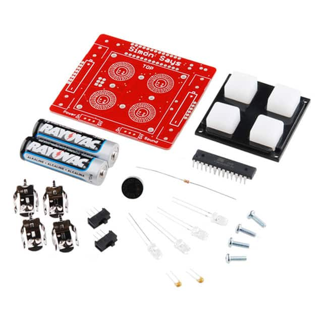 KIT-10547 SparkFun Electronics                                                                    SIMON SAYS SOLDER KIT THRU-HOLE