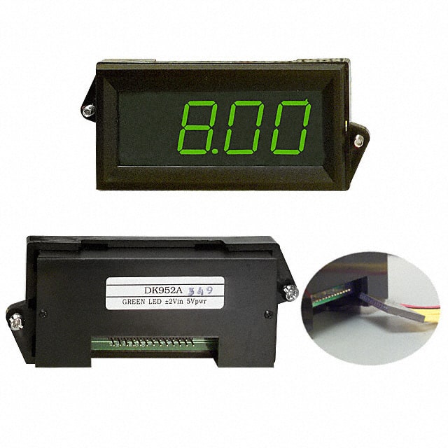 DK951A C-TON Industries                                                                    VOLTMETER 200MVDC LED PANEL MT