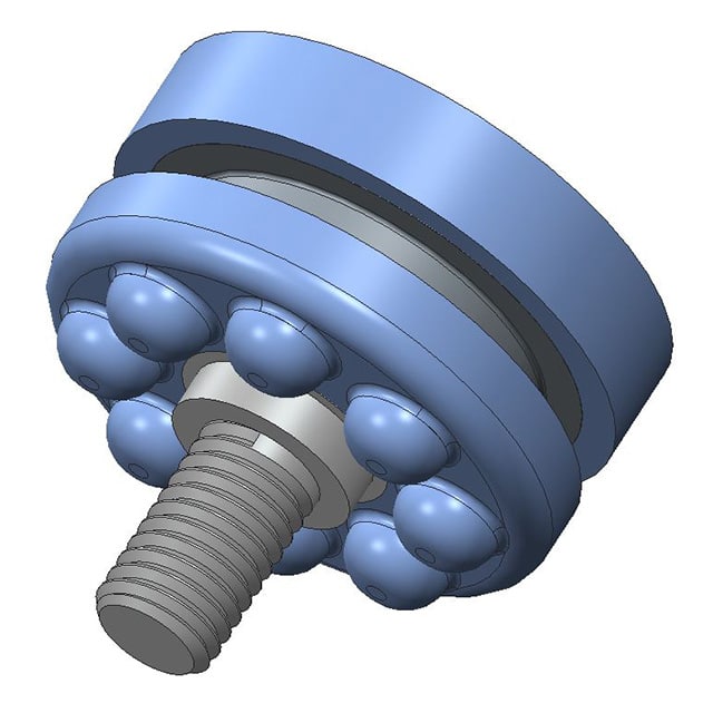 SI-430-C6050 Aearo Technologies, LLC                                                                    SCREW GROMMET THRMPL BLK