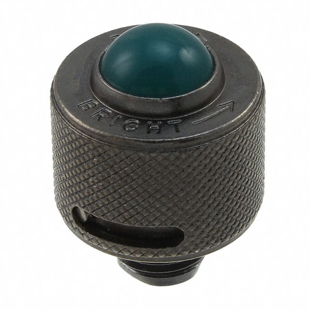 1600112203 Dialight                                                                    PMI CAP CONVEX GREEN 15/32 FROST