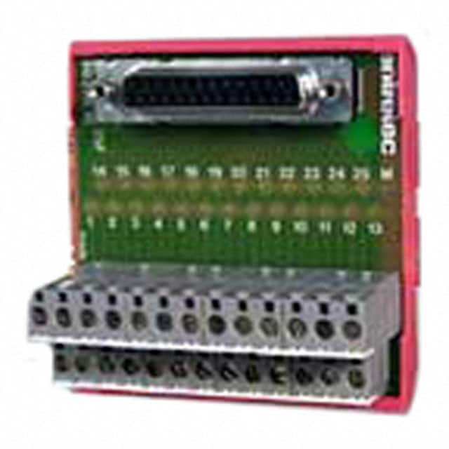 BB-DR9MTB B&B SmartWorx, Inc.                                                                    DIN RAIL 9 PIN MALE TO TB