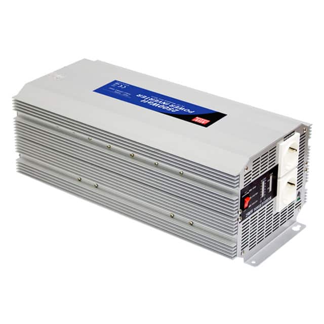 A301-2K5-B2 Mean Well USA Inc.                                                                    INVERTER 12VDC 2.5KW 2 OUTLET