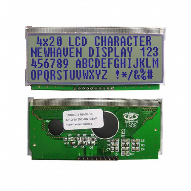 NHD-0420Z-RN-GBW Newhaven Display Intl                                                                    LCD MOD CHAR 4X20 NO REFL