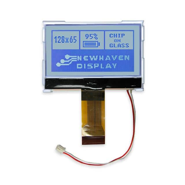 NHD-C12865BR-FSW-GBW Newhaven Display Intl                                                                    LCD COG GRAPH 128X65 WH TRANSFL