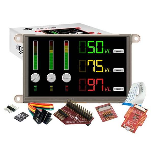 SK-GEN4-50DT-PI 4D Systems Pty Ltd                                                                    DISPLAY LCD TFT 5.0