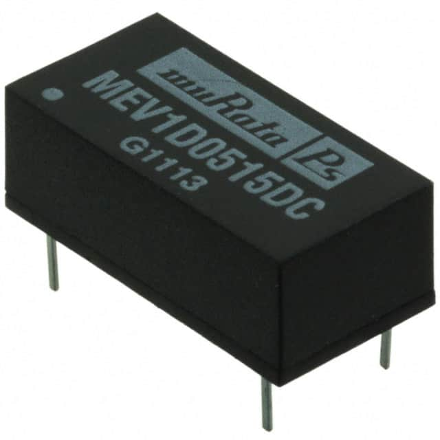 MEV1D0515DC Murata Power Solutions Inc.                                                                    DC/DC 3KVDC DIP 1W 5V TO +/-15V