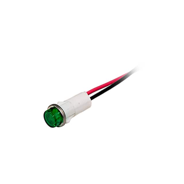 1092C5-125VAC Visual Communications Company - VCC                                                                    LED PANEL INDICATOR GREEN 125V