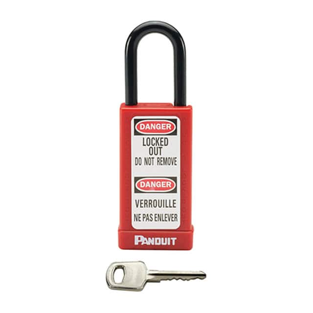 PSL-8-LB Panduit Corp                                                                    RED 3.00 LONG BODY PADLOCK