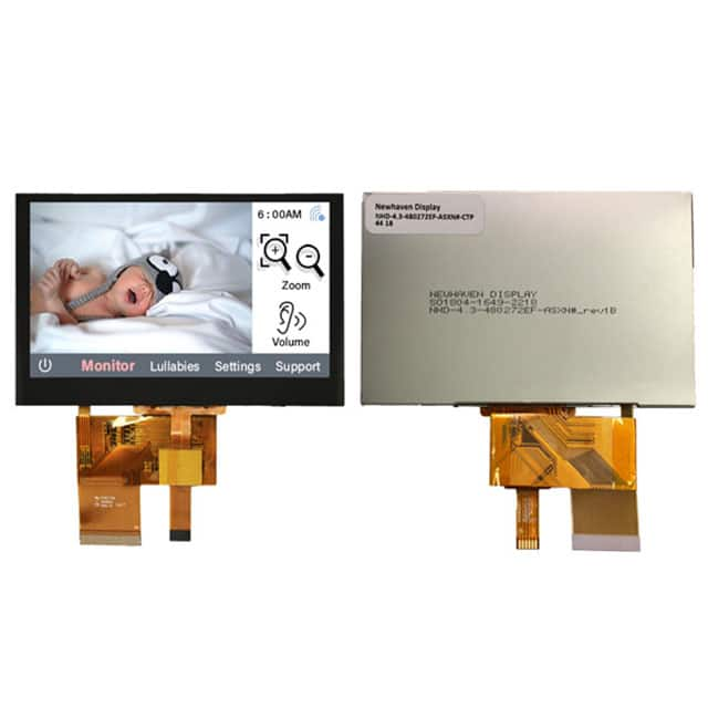 NHD-4.3-480272EF-ASXN#-CTP Newhaven Display Intl                                                                    LCD 4.3