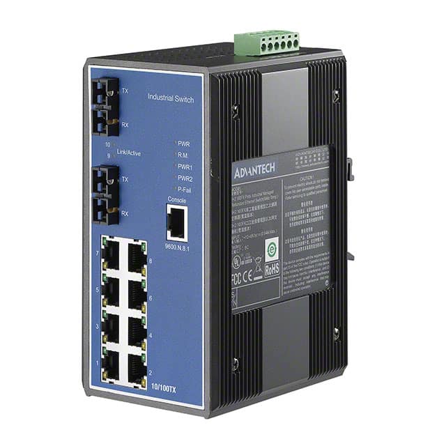 EKI-7559SI-AE B&B SmartWorx, Inc.                                                                    ETH SWITCH 8PORT 10/100M +2S.M