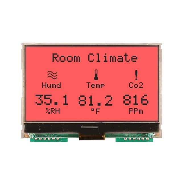 NHD-C12864A1Z-FSR-FBW-HTT Newhaven Display Intl                                                                    LCD COG GRAPH 128X64 RED BKLT