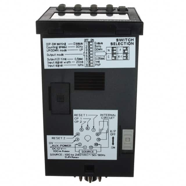 H7CX-A114 AC100-240 Omron Automation and Safety                                                                    COUNTER LCD 4 CHAR 100-240V PNL