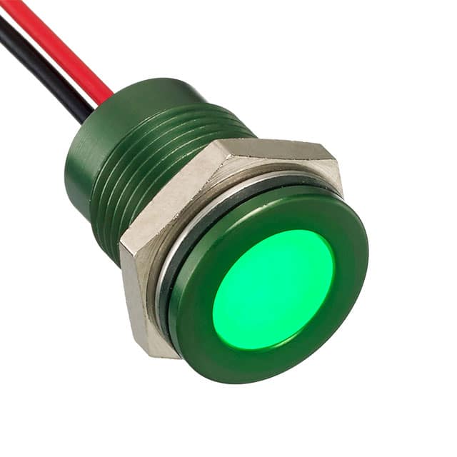 Q14F5AGXXHG220E APEM Inc.                                                                    INDICATOR 220V 14MM FLUSH GREEN