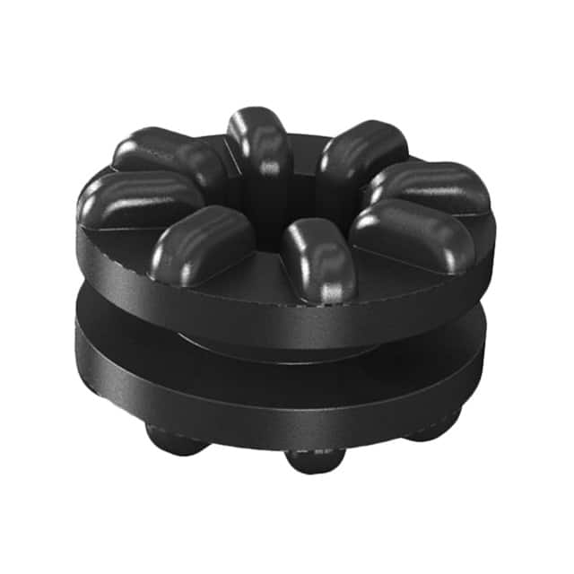 VG-5 Essentra Components                                                                    SCREW VIBR GROMMET BLACK .217