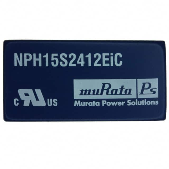 NPH15S2412EIC Murata Power Solutions Inc.                                                                    CONV DC/DC 15W24VIN 12.1VOUT DIP