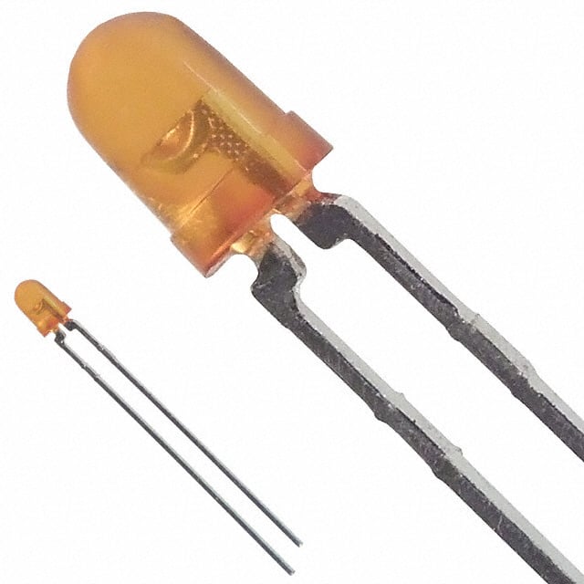 HLMP-1620 Broadcom Limited                                                                    LED YELLOW DIFF 3MM ROUND T/H