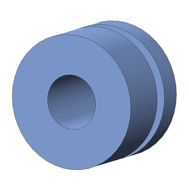 G-513-C8002 Aearo Technologies, LLC                                                                    SCREW GROMMET THRMPL BLUE