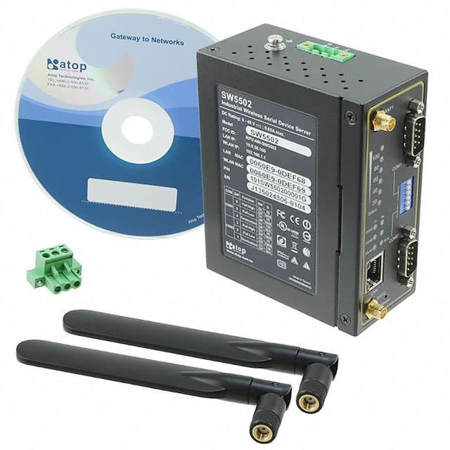 SW5502 ATOP Technologies                                                                    SERIAL DEVICE SERVER 2-PORT