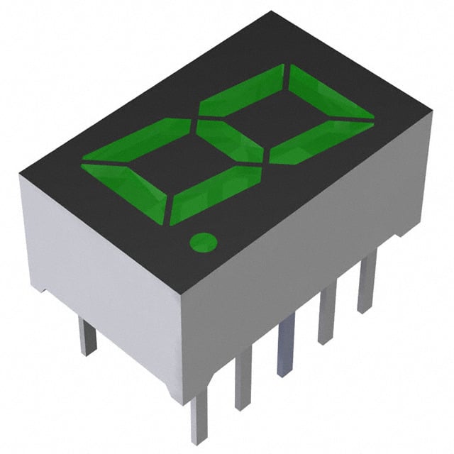 LA-301MB Rohm Semiconductor                                                                    DISPLAY 7-SEG 8MM 1DIGIT GRN CA