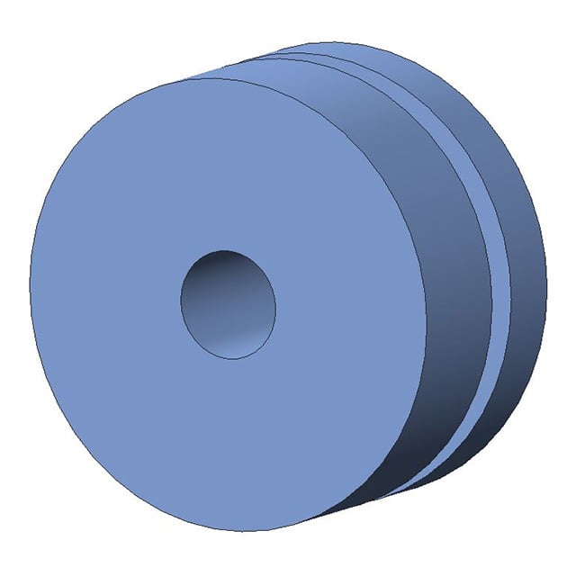 G-511-C8002 Aearo Technologies, LLC                                                                    SCREW GROMMET THRMPL BLUE