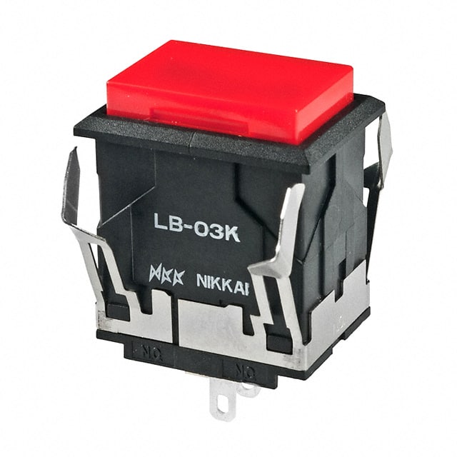 LB03KW01-12-CJ NKK Switches                                                                    IND PB ILLUM RECT BLACK 12V LAMP