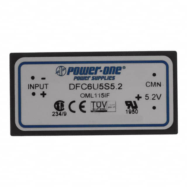 DFC6U5S5.2 Bel Power Solutions                                                                    DC/DC CONVERTER 5.2V 6W