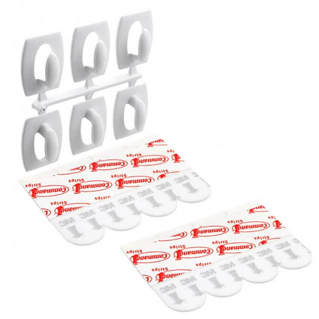 17006 3M                                                                    MINI HOOKS 6 HOOKS 8 STRIPS