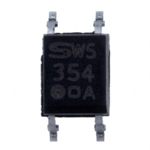 PC354N1J000F SHARP/Socle Technology                                                                    OPTOISOLATOR 3.75KV TRANS 4-SMD