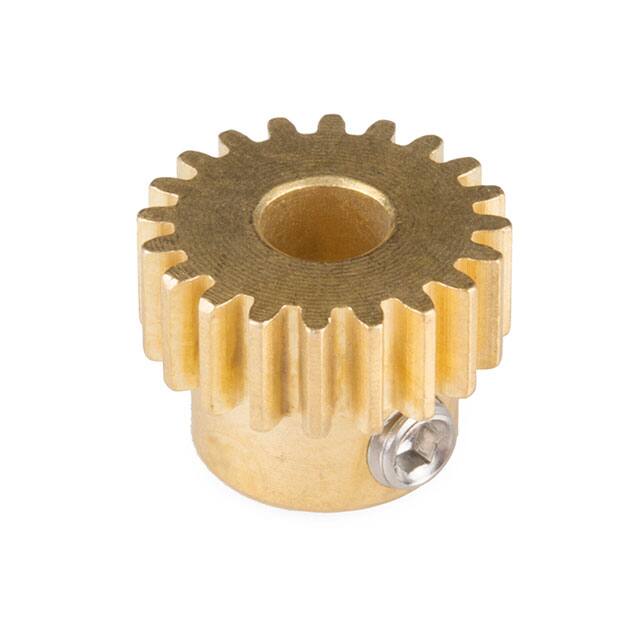 ROB-12111 SparkFun Electronics                                                                    GEAR PINION GEAR 20T 6MM BORE