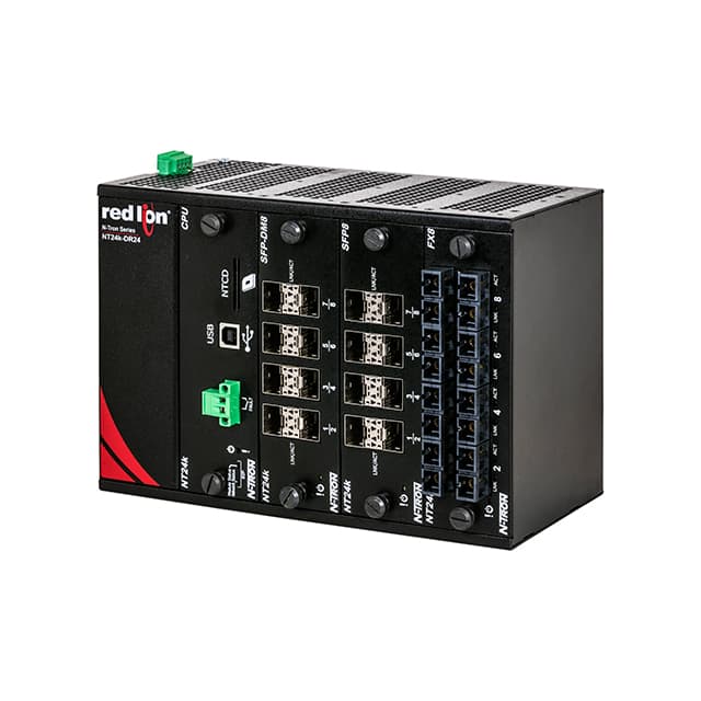 NT24K-DR24-AC Red Lion Controls                                                                    FULLY MANAGED INDUSTRIAL ETHERNE