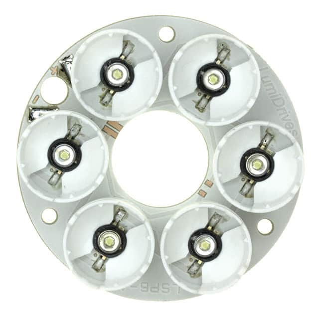 LSP6WXXX Dialight                                                                    LIGHT ENG ARRAY 6X1W WHT 69MM