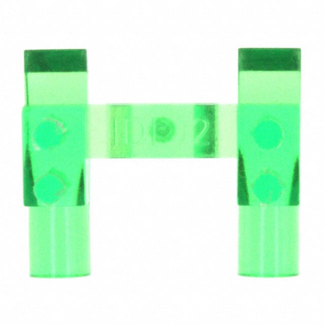 7512D5 Visual Communications Company - VCC                                                                    LIGHT PIPE GREEN 2 POS