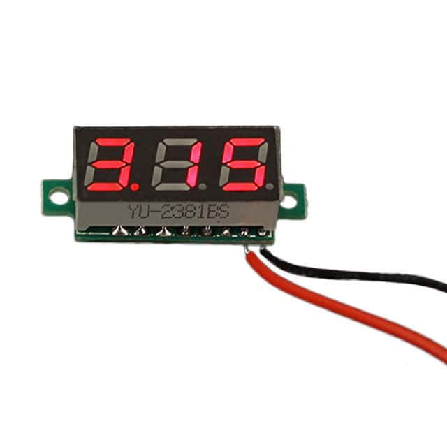 114990164 Seeed Technology Co., Ltd                                                                    VOLTMETER 2.6-30VDC LED PNL MT