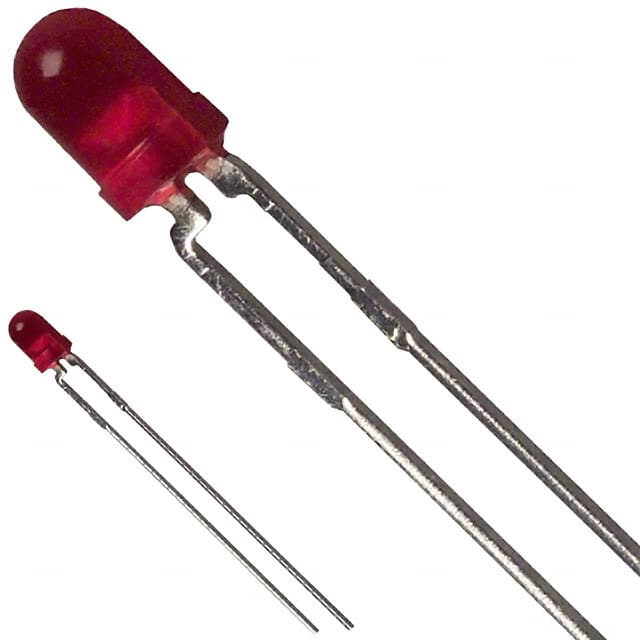 MV50640 ON Semiconductor                                                                    LED RED DIFF 3MM ROUND T/H