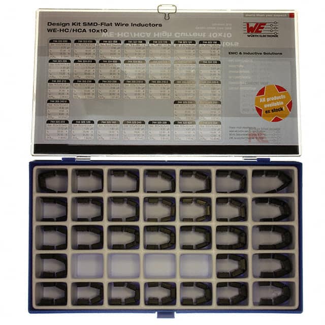 744355 Wurth Electronics Inc.                                                                    KIT INDUCTOR HC/HCA SMALL SIZES