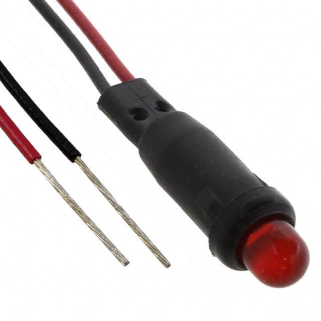 L59D-R12-W Visual Communications Company - VCC                                                                    LED PANEL INDICATOR RED 12V