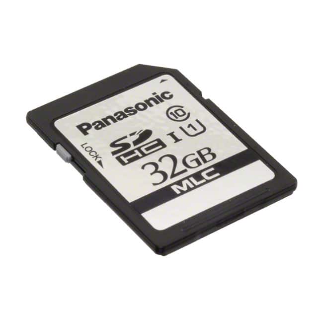 RP-SDGD32DA1 Panasonic Electronic Components                                                                    MEM CARD SDHC 32GB CLS10 UHS MLC