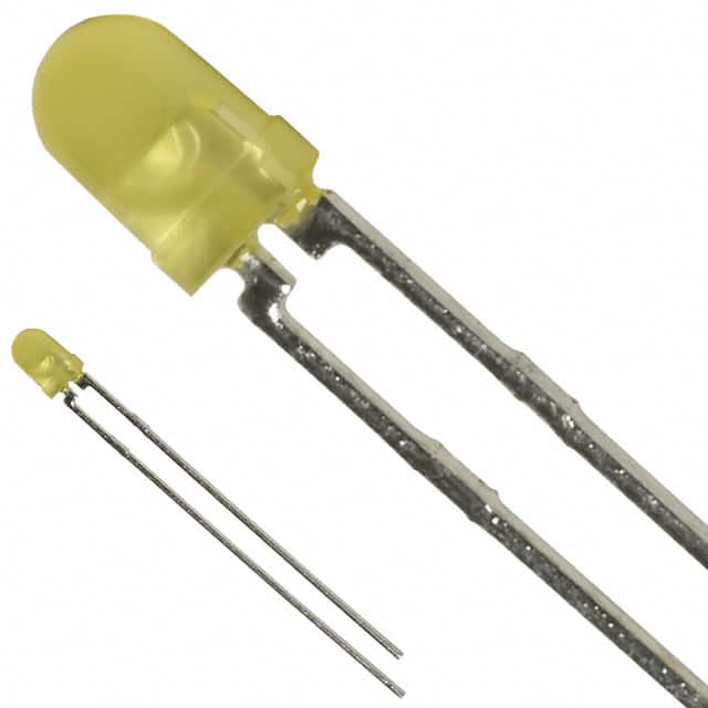 5219211F Dialight                                                                    LED YELLOW DIFF 3MM ROUND T/H