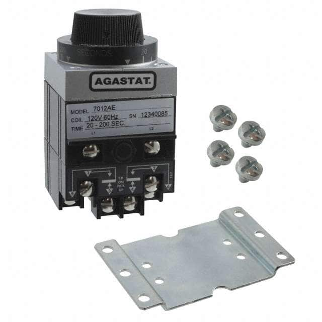 7012AE TE Connectivity Aerospace, Defense and Marine                                                                    RELAY TIME DELAY 200SEC 10A 240V